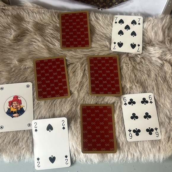 - 1 Gucci Playing Card with COA. In plastic sleeve - Picture 5 of 7